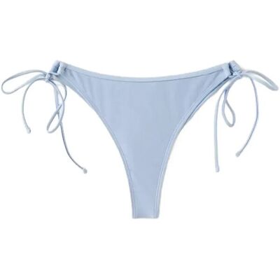 Mango Brazilian Satin-Effect Bikini Knickers L LT-PASTEL BLUE L Mango Brazilian Satin-Effect Bikini Knickers L LT-PASTEL BLUE L