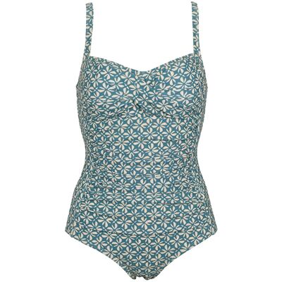 Missya Chris Swimsuit 38 STONE BLUE 38 Missya Chris Swimsuit 38 STONE BLUE 38