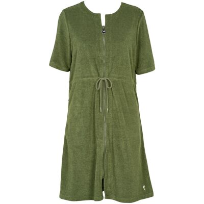 Missya Terry Dress S RIFFLE GREEN S Missya Terry Dress S RIFFLE GREEN S
