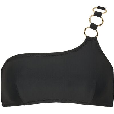 Missya Miami Top One Shoulder 38 BLACK/GOLD 38 Missya Miami Top One Shoulder 38 BLACK/GOLD 38