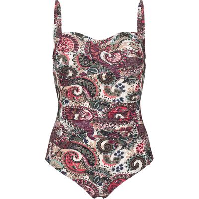 Missya Genova Swimsuit 38 BORDEAUX 38 Missya Genova Swimsuit 38 BORDEAUX 38