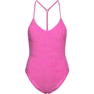 NIKE SWIM Nike W Terry One Piece Retro Flow XS PLAYFUL PINK XS NIKE SWIM Nike W Terry One Piece Retro Flow XS PLAYFUL PINK XS