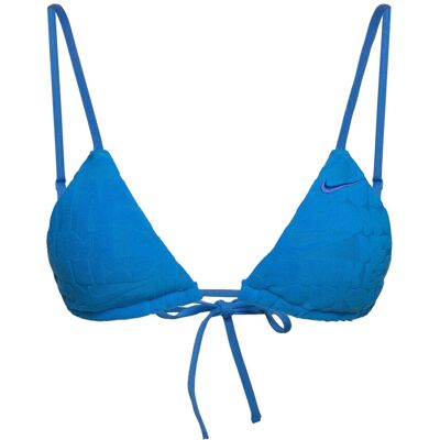 NIKE SWIM Nike Retro Flow Terry Bikini Top XS PHOTO BLUE XS NIKE SWIM Nike Retro Flow Terry Bikini Top XS PHOTO BLUE XS