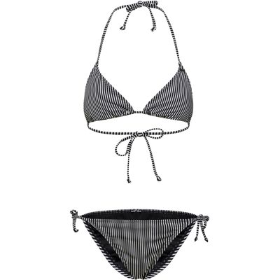 O'neill Essentials Capri Bondey Bikini Set 36 BLACK MICRO STRIPE 36 O'neill Essentials Capri Bondey Bikini Set 36 BLACK MICRO STRIPE 36
