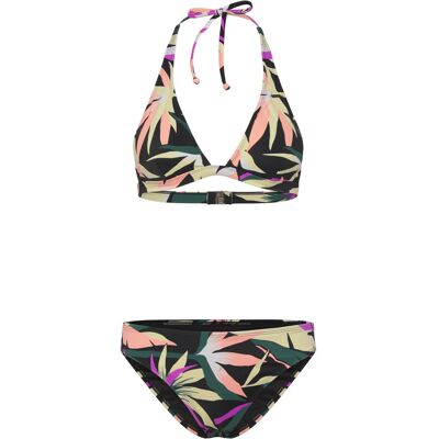 O'neill Essentials Marga Cruz Bikini Set 34 B BLACK WMNS TROPICANA 34 B O'neill Essentials Marga Cruz Bikini Set 34 B BLACK WMNS TROPICANA 34 B