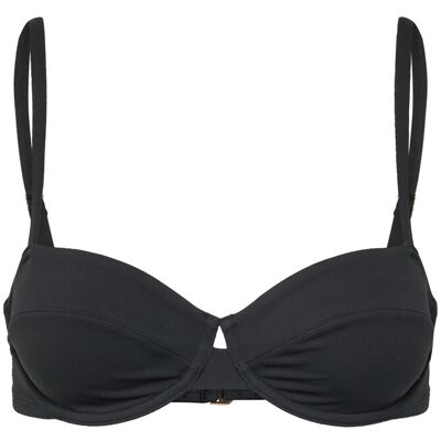 Organic Basics Swim Underwire Bikini Top XS BLACK XS Organic Basics Swim Underwire Bikini Top XS BLACK XS