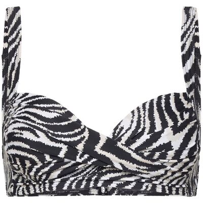 Panos Emporio Zebra Medea Top 36 OFFWHITE/BLACK 36 Panos Emporio Zebra Medea Top 36 OFFWHITE/BLACK 36
