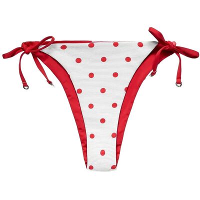 Panos Emporio Polka Dot Iliana Reversible Bottom 40 WHITE/RED 40 Panos Emporio Polka Dot Iliana Reversible Bottom 40 WHITE/RED 40