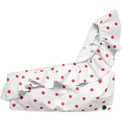 Panos Emporio Polka Dot Helle Top 42 WHITE/RED 42 Panos Emporio Polka Dot Helle Top 42 WHITE/RED 42