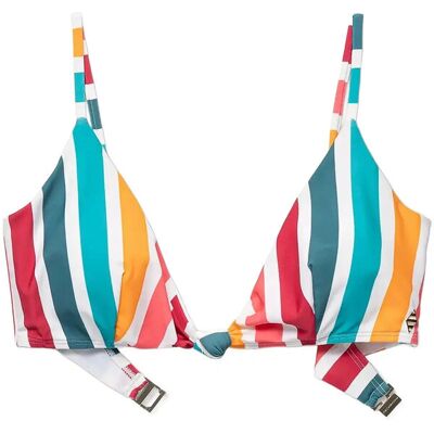 Panos Emporio Stripe Anthea Bralette Top 36 MULTI 36 Panos Emporio Stripe Anthea Bralette Top 36 MULTI 36