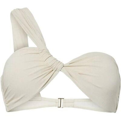 Pieces Pclaomi Lurex Bikini One Shoulder Top S EGGNOG S Pieces Pclaomi Lurex Bikini One Shoulder Top S EGGNOG S
