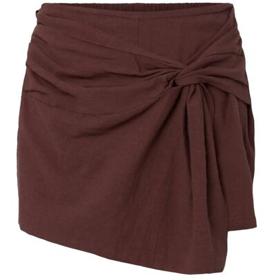 Pieces Pcagnes Hw Skort Wvn Bc XL DEEP MAHOGANY XL Pieces Pcagnes Hw Skort Wvn Bc XL DEEP MAHOGANY XL