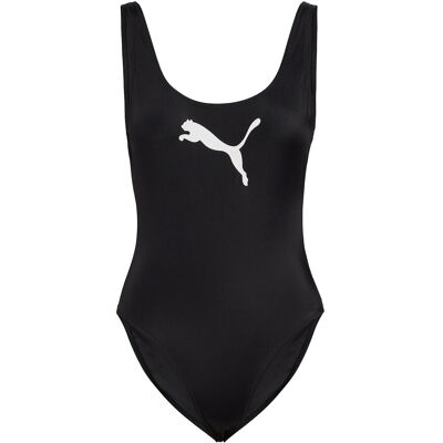 Puma Swim Women Swimsuit 1P L BLACK L Puma Swim Women Swimsuit 1P L BLACK L