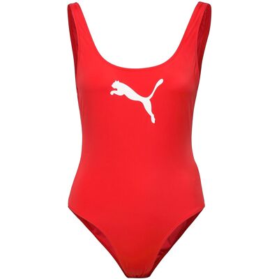 Puma Swim Women Swimsuit 1P XL RED XL Puma Swim Women Swimsuit 1P XL RED XL