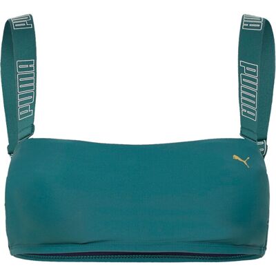 Puma Swim Women Bandeau Top 1P S EMERALD ICE S Puma Swim Women Bandeau Top 1P S EMERALD ICE S