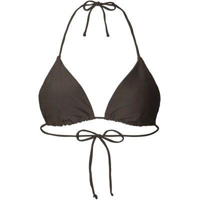 Rethinkit Studios Bikini Top Triangle Bay S ALMOST BLACK S Rethinkit Studios Bikini Top Triangle Bay S ALMOST BLACK S