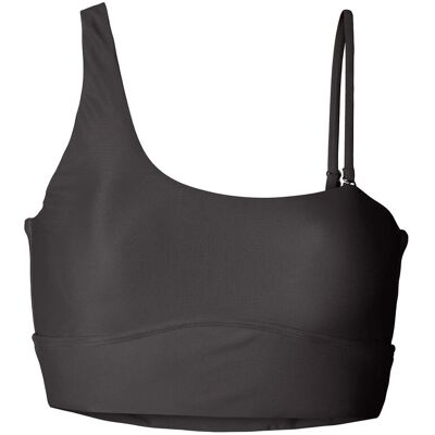 Rethinkit Studios Bikini Top One Shoulder Bay M ALMOST BLACK M Rethinkit Studios Bikini Top One Shoulder Bay M ALMOST BLACK M