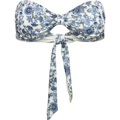 Rosemunde Rwshiitake Bandeau Bikini Top M BLUE BOHO AO PRINT M Rosemunde Rwshiitake Bandeau Bikini Top M BLUE BOHO AO PRINT M