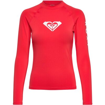 Roxy Whole Hearted Ls S HIBISCUS S Roxy Whole Hearted Ls S HIBISCUS S