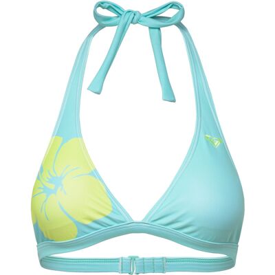 Roxy Summer Surf Fixed Tri Halter XL TANAGER TURQUOISE XL Roxy Summer Surf Fixed Tri Halter XL TANAGER TURQUOISE XL