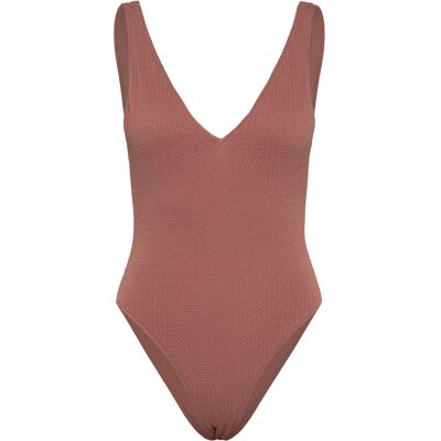 Seafolly Seadive Deep V Neck One Piece 42 BRONZE 42 Seafolly Seadive Deep V Neck One Piece 42 BRONZE 42