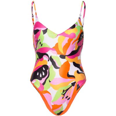 Seafolly Rio V Neck One Piece 36 HOT PINK 36 Seafolly Rio V Neck One Piece 36 HOT PINK 36