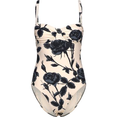 Seafolly Rococo Ruched Underwire One Piece 36 BLACK 36 Seafolly Rococo Ruched Underwire One Piece 36 BLACK 36