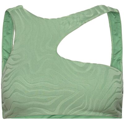 Seafolly Second Wave Assymetrical Tank 40 PALM GREEN 40 Seafolly Second Wave Assymetrical Tank 40 PALM GREEN 40