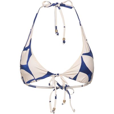 Seafolly Sunray Long Line Halter Bra 40 ULTRAMARINE 40 Seafolly Sunray Long Line Halter Bra 40 ULTRAMARINE 40