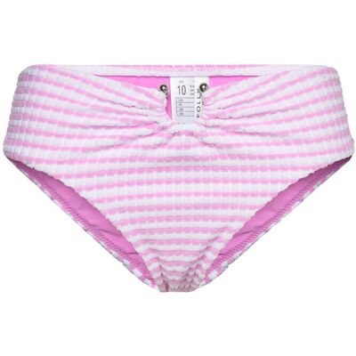 Seafolly Sorrento Stripe High Rise Pant 38 PARFAIT PINK 38 Seafolly Sorrento Stripe High Rise Pant 38 PARFAIT PINK 38