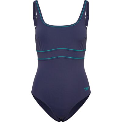 Speedo Solid Contour Eclipse One Piece 44 PEACOAT/PEACOCK TEAL 44 Speedo Solid Contour Eclipse One Piece 44 PEACOAT/PEACOCK TEAL 44
