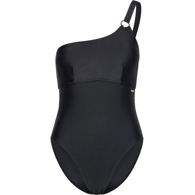 Speedo Womens Shaping Asymmetric 1 Piece 46 BLACK 46 Speedo Womens Shaping Asymmetric 1 Piece 46 BLACK 46