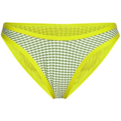 Speedo Gingham Scoop Bottom S MOSS GREEN S Speedo Gingham Scoop Bottom S MOSS GREEN S