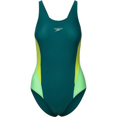 Speedo Womens Colourblock 2.0 36 GREEN 36 Speedo Womens Colourblock 2.0 36 GREEN 36