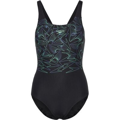 Speedo Womens Hyperboom Placement Muscleback 40 GREEN 40 Speedo Womens Hyperboom Placement Muscleback 40 GREEN 40