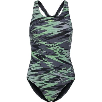 Speedo Hyperboom Print Medalist One Piece 46 PALE CLOVER 46 Speedo Hyperboom Print Medalist One Piece 46 PALE CLOVER 46