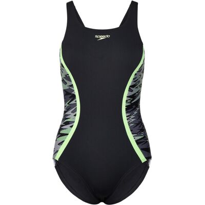 Speedo Hyperboom Splice Muscleback One Piece 42 ANTHRACITE/PALE CLOVER 42 Speedo Hyperboom Splice Muscleback One Piece 42 ANTHRACITE/PALE CLOVER 42