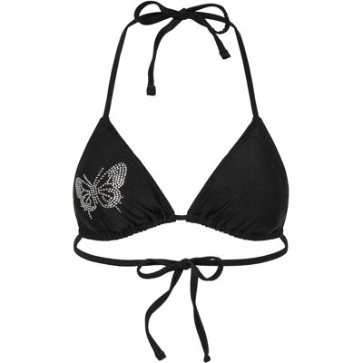SUI AVA Butterfly Bikini Top 40 BLACK 40 SUI AVA Butterfly Bikini Top 40 BLACK 40