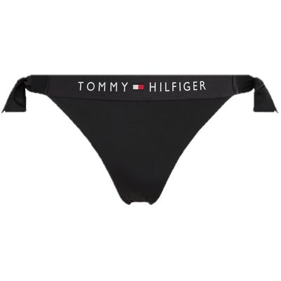Tommy Hilfiger Side Tie Cheeky Bikini L BLACK L Tommy Hilfiger Side Tie Cheeky Bikini L BLACK L