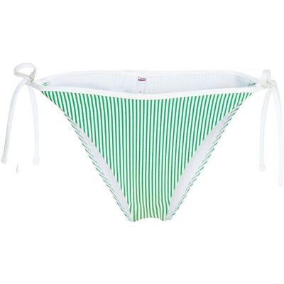 Tommy Hilfiger String Side Tie Bikini L SEERSUCKER RADIANT GREEN/ WHITE L Tommy Hilfiger String Side Tie Bikini L SEERSUCKER RADIANT GREEN/ WHITE L