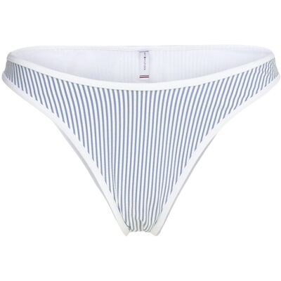 Tommy Hilfiger High Leg Cheeky L SEERSUCKER BRISK BLUE/ WHITE L Tommy Hilfiger High Leg Cheeky L SEERSUCKER BRISK BLUE/ WHITE L