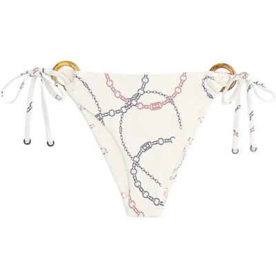 Tommy Hilfiger V String Side Tie Print L CHAIN ROPE CALICO L Tommy Hilfiger V String Side Tie Print L CHAIN ROPE CALICO L