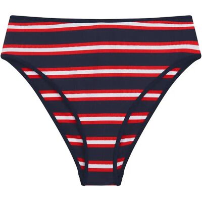 Tommy Hilfiger High Waist Cheeky (Ext Sizing) L NEW PREPPY STRIPE NAVY L Tommy Hilfiger High Waist Cheeky (Ext Sizing) L NEW PREPPY STRIPE NAVY L