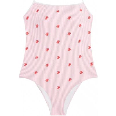 Tommy Hilfiger Halter One Piece Emb. L ITHACA SCR ROSE PETAL WHITE L Tommy Hilfiger Halter One Piece Emb. L ITHACA SCR ROSE PETAL WHITE L