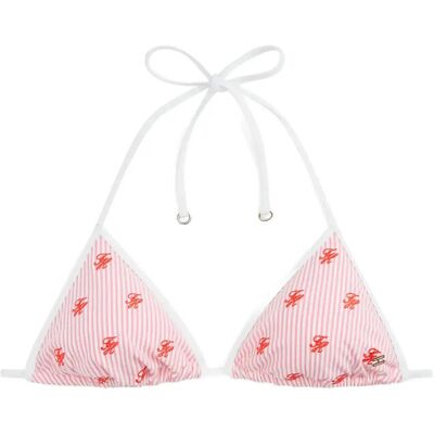 Tommy Hilfiger Triangle Rp Emb. L ITHACA SCR ROSE PETAL WHITE L Tommy Hilfiger Triangle Rp Emb. L ITHACA SCR ROSE PETAL WHITE L