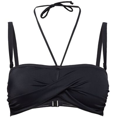Wiki Bandeau Bikini Top E x 75 BLACK E x 75 Wiki Bandeau Bikini Top E x 75 BLACK E x 75