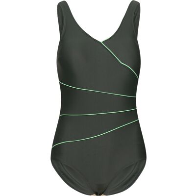 Wiki Swimsuit Daniella Classic 36 OLIVE/LIME 36 Wiki Swimsuit Daniella Classic 36 OLIVE/LIME 36