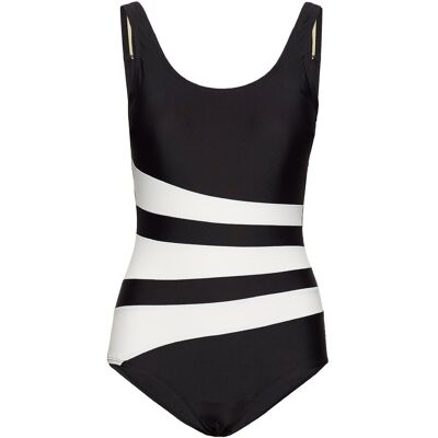 Wiki Swimsuit Bianca Classic+ 54 BLACK/WHITE 54 Wiki Swimsuit Bianca Classic+ 54 BLACK/WHITE 54