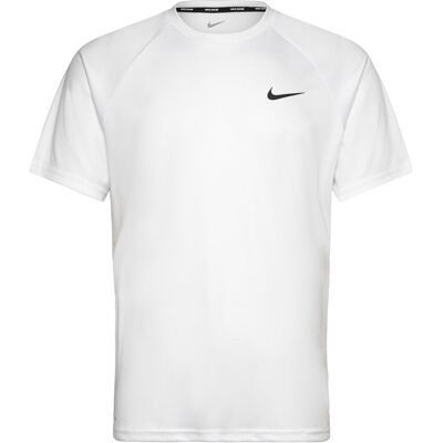 NIKE SWIM Nike Essential Short Sleeve Hydroguard XL WHITE XL NIKE SWIM Nike Essential Short Sleeve Hydroguard XL WHITE XL
