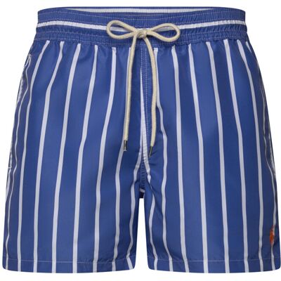 Polo Ralph Lauren 4.5-Inch Traveler Slim Fit Swim Trunk XS BLUE VERTICAL WID XS Polo Ralph Lauren 4.5-Inch Traveler Slim Fit Swim Trunk XS BLUE VERTICAL WID XS